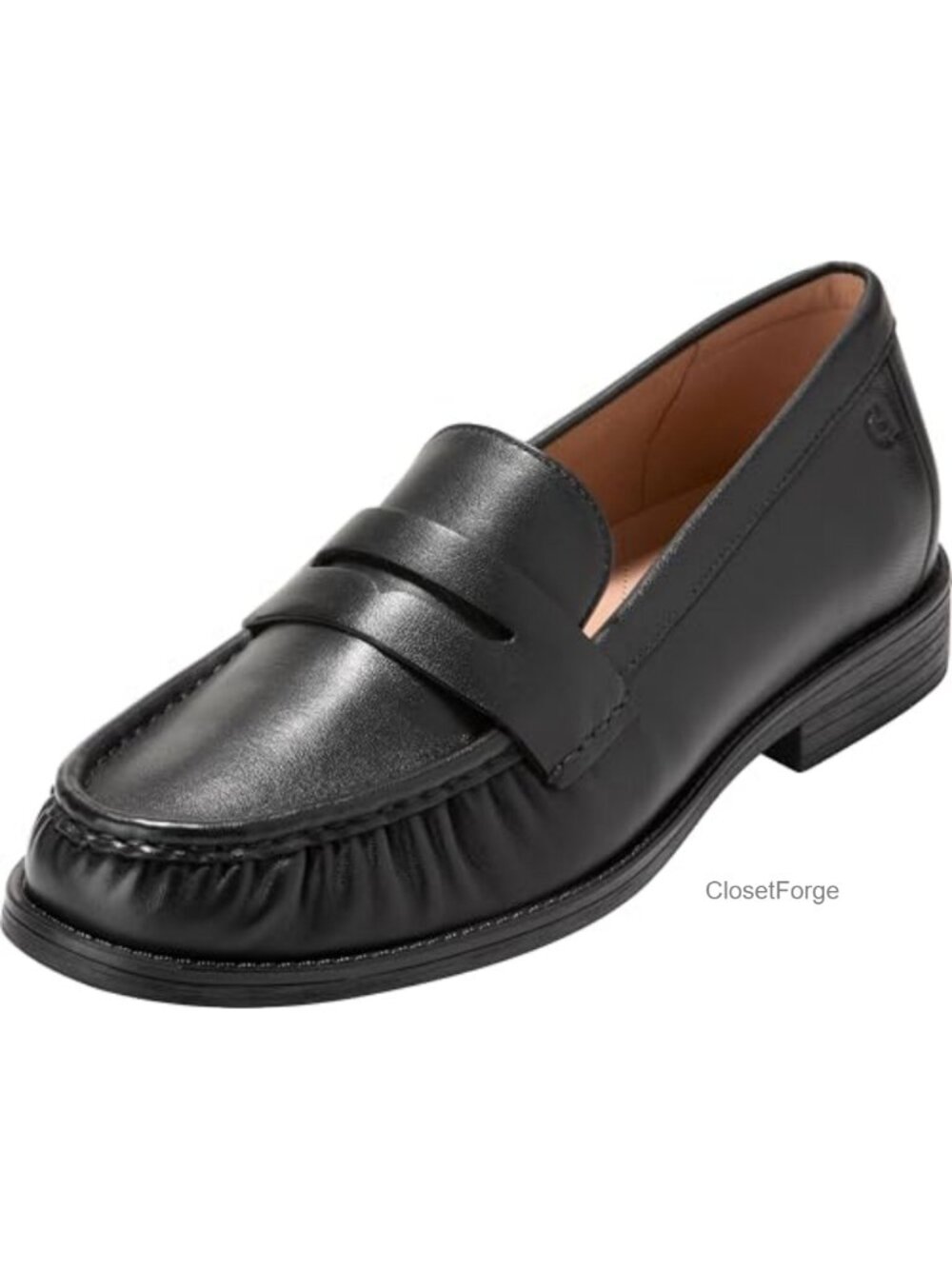 Women's Driving Loafers Penny Keeper Leather Slip-Ons